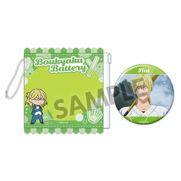 『忘却バッテリー』缶バッジホルダー(缶バッジ付き) 藤堂 葵