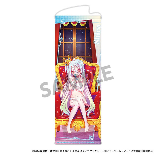 『ノーゲーム・ノーライフ』描き下ろしスリムタペストリー 白 ナイトウェア ver.