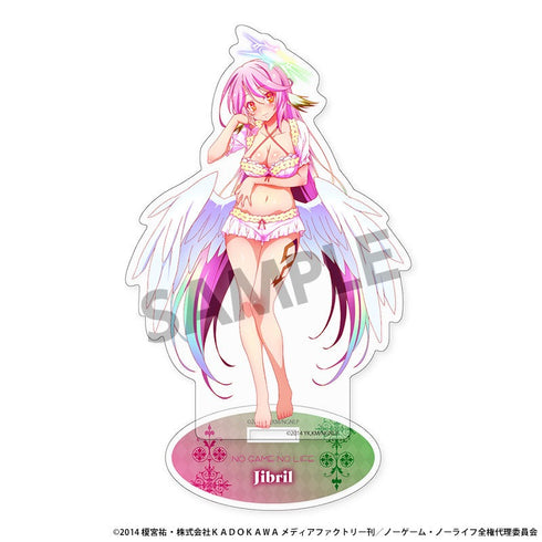『ノーゲーム・ノーライフ』描き下ろしアクリルスタンド ジブリール ナイトウェア ver.