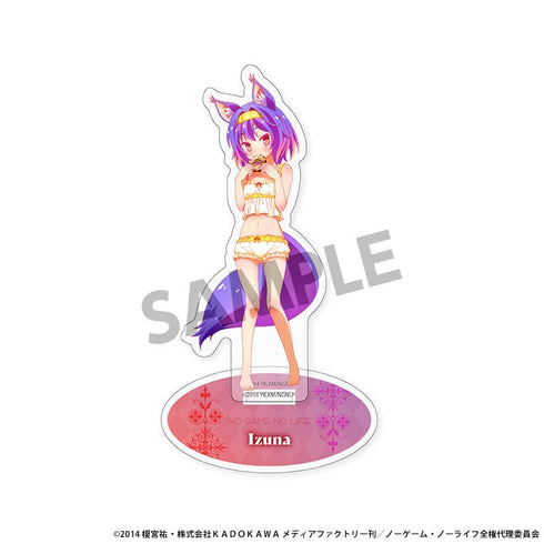 『ノーゲーム・ノーライフ』描き下ろしアクリルスタンド 初瀬いづな ナイトウェア ver.
