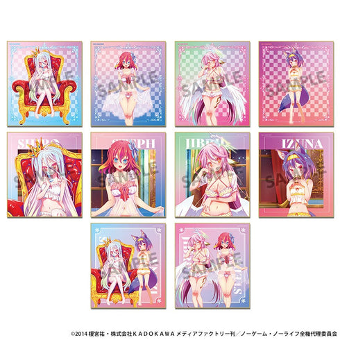 『ノーゲーム・ノーライフ』描き下ろしトレーディングミニ色紙 ナイトウェア ver.【BOX】