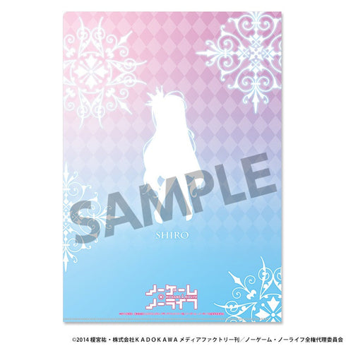 『ノーゲーム・ノーライフ』描き下ろしクリアファイル 白 ナイトウェア ver.