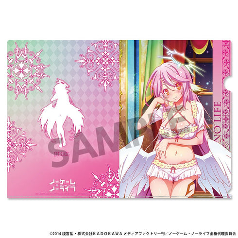 『ノーゲーム・ノーライフ』描き下ろしクリアファイル ジブリール ナイトウェア ver.