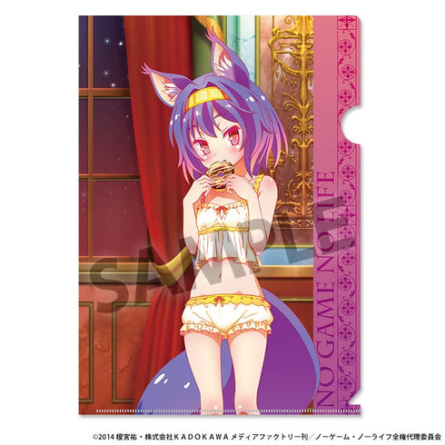 『ノーゲーム・ノーライフ』描き下ろしクリアファイル 初瀬いづな ナイトウェア ver.