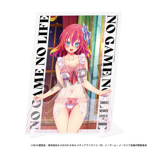 『ノーゲーム・ノーライフ』描き下ろしビジュアルアクリルプレート ステファニー・ドーラ ナイトウェア ver.