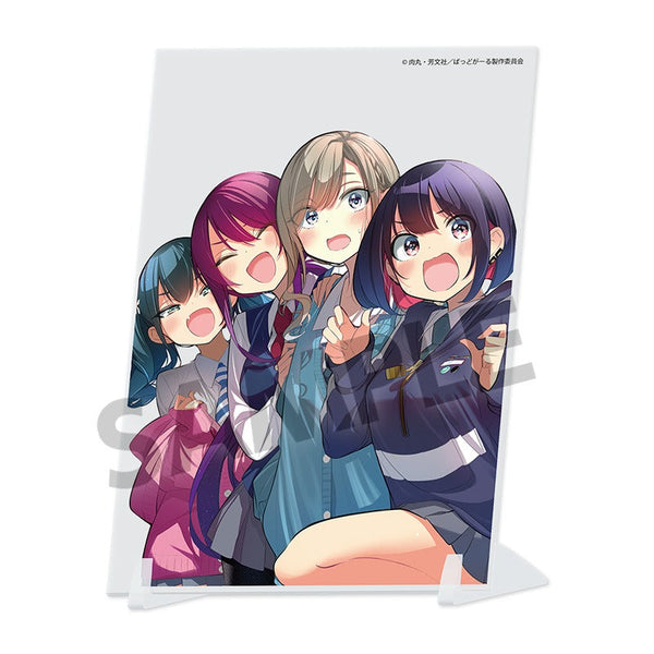 『ばっどがーる』A6ビジュアルアクリルプレート 原作版 集合B