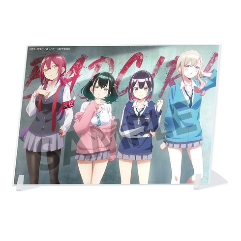 『ばっどがーる』A6ビジュアルアクリルプレート 集合A