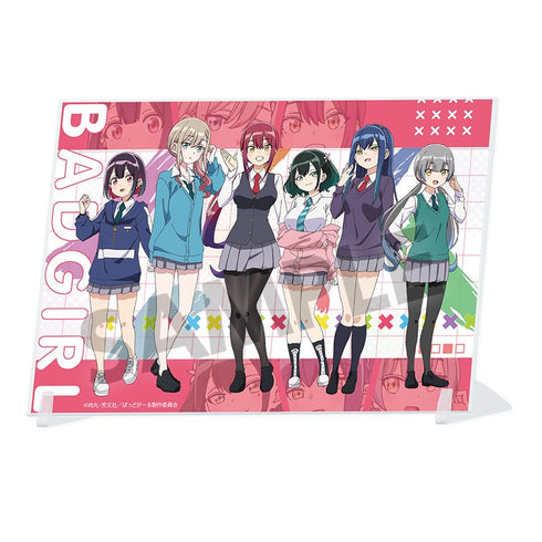 『ばっどがーる』A6ビジュアルアクリルプレート 集合B