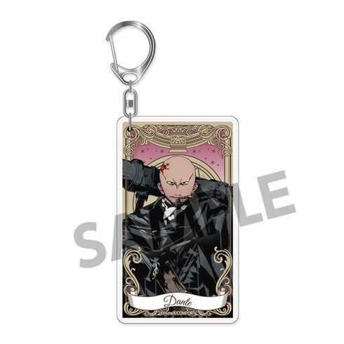『アルカナ・ファミリア Rinato』タロットカード風アクリルキーホルダー ダンテ