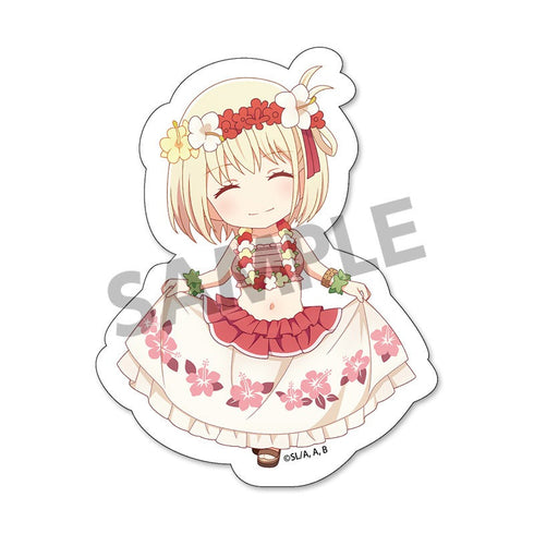 『リコリス・リコイル』ぴくりる! ダイカットステッカー vol.1 錦木千束 ハワイ ver.