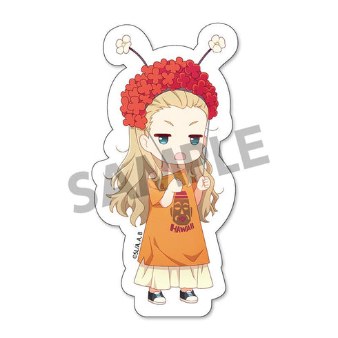 『リコリス・リコイル』ぴくりる! ダイカットステッカー vol.1 クルミ ハワイ ver.