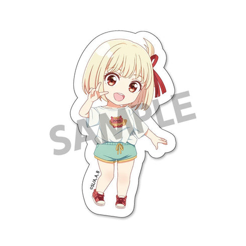 『リコリス・リコイル』ぴくりる! ダイカットステッカー vol.2 錦木千束 宮古島 ver.