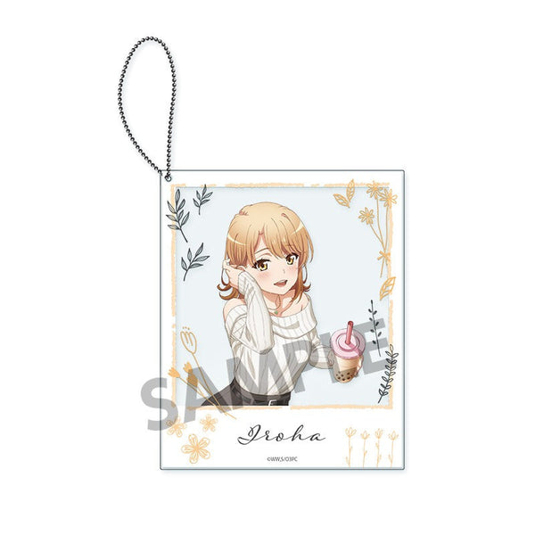 『やはり俺の青春ラブコメはまちがっている。完』描き下ろしポラロイド風アクリルキーホルダー 一色いろは 公園デート ver.