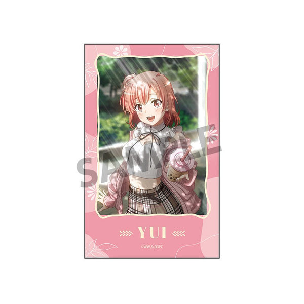 『やはり俺の青春ラブコメはまちがっている。完』描き下ろしインスタントフォト風ステッカー 由比ヶ浜結衣 公園デート ver.