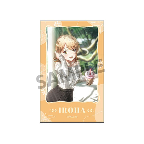 『やはり俺の青春ラブコメはまちがっている。完』描き下ろしインスタントフォト風ステッカー 一色いろは 公園デート ver.