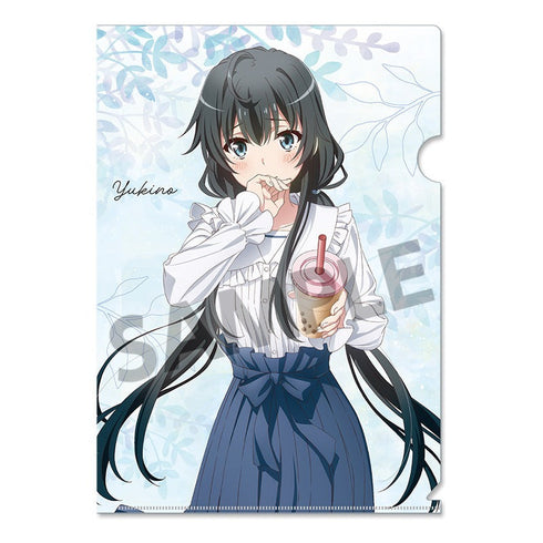 『やはり俺の青春ラブコメはまちがっている。完』描き下ろしクリアファイル 雪ノ下雪乃 公園デート ver.