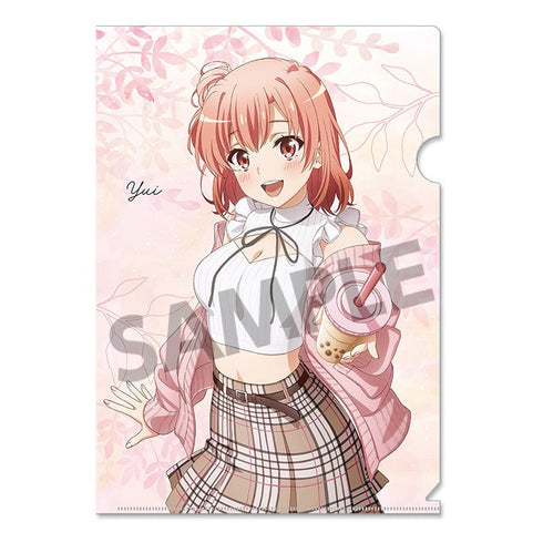 『やはり俺の青春ラブコメはまちがっている。完』描き下ろしクリアファイル 由比ヶ浜結衣 公園デート ver.