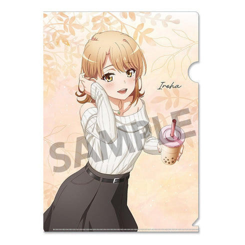 『やはり俺の青春ラブコメはまちがっている。完』描き下ろしクリアファイル 一色いろは 公園デート ver.