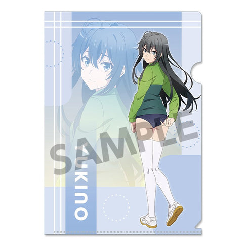『やはり俺の青春ラブコメはまちがっている。完』描き下ろしクリアファイル 雪ノ下雪乃 体操着 ver.