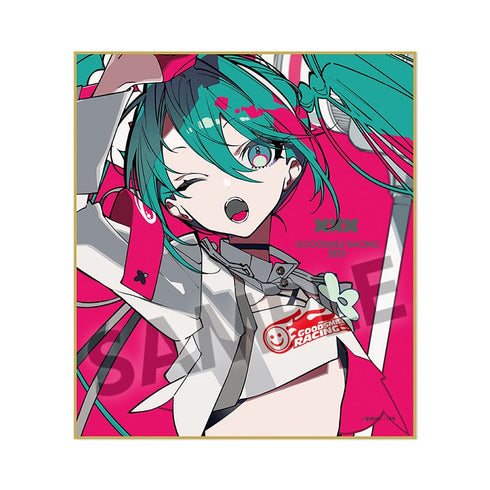 『レーシングミク 2025』Rd.0 応援 Ver. ミニ色紙