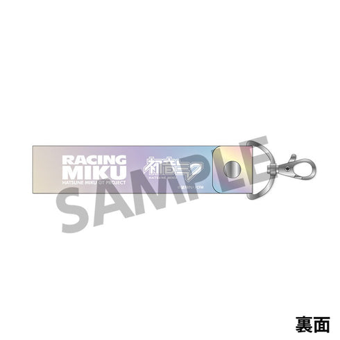 『初音ミク レーシングミク 2025』15th ”Rhapsody” Ver. オーロラテープキーホルダー