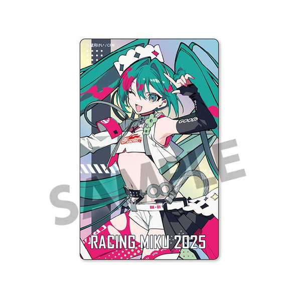 『初音ミク レーシングミク 2025』キービジュアル2 Ver. オーロラステッカー