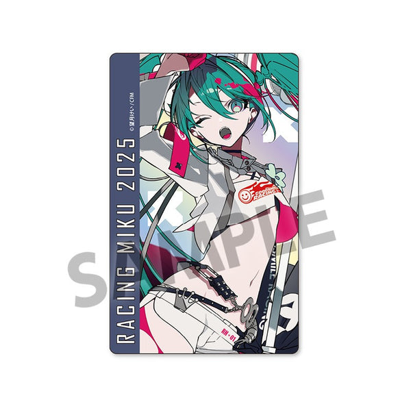 『初音ミク レーシングミク 2025』Rd.0 応援 Ver. オーロラステッカー