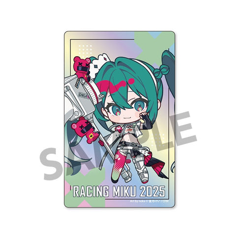 『初音ミク レーシングミク 2025』KV1 ちょこぷに Ver. オーロラステッカー