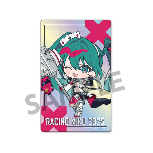 『初音ミク レーシングミク 2025』KV2 ちょこぷに Ver. オーロラステッカー