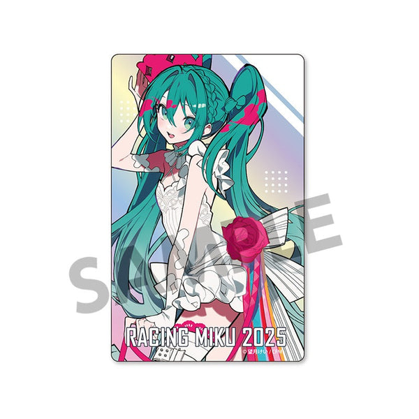 『初音ミク レーシングミク 2025』15th ”Rhapsody” Ver. オーロラステッカー