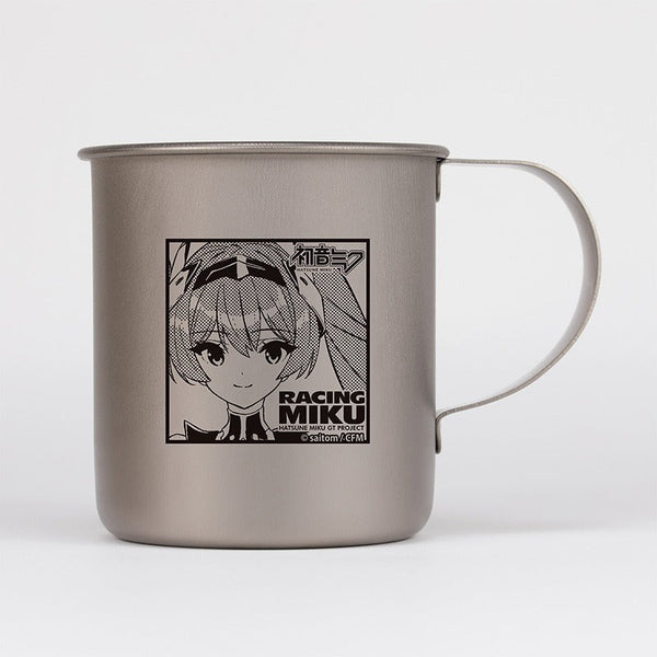 『初音ミク レーシングミク』SPA 2025Ver. チタンマグカップ