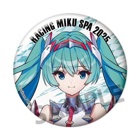 『初音ミク レーシングミク』SPA 2025 キービジュアル1 Ver. 缶バッジ