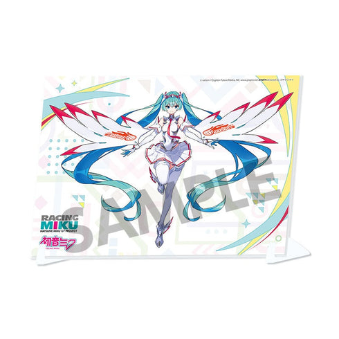 『初音ミク レーシングミク』SPA 2025 キービジュアル1 Ver. ビジュアルアクリルプレート