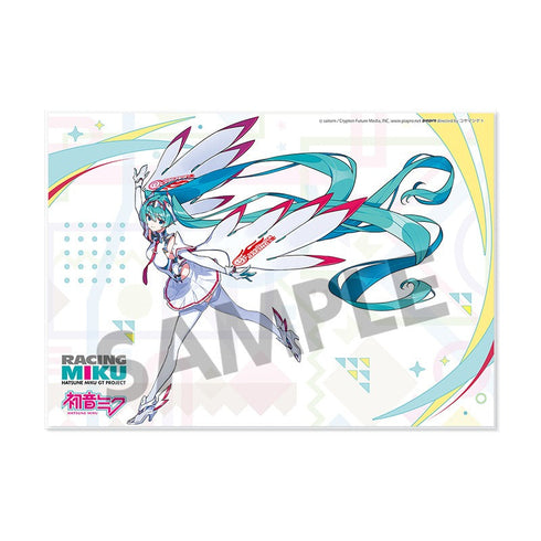 『初音ミク レーシングミク』SPA 2025 キービジュアル2 Ver. ビジュアルアクリルプレート