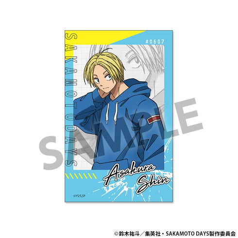 『SAKAMOTO DAYS』インスタントフォト風ステッカー 朝倉シン