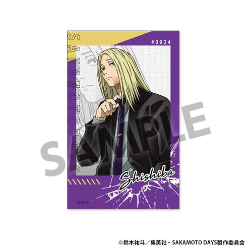 『SAKAMOTO DAYS』インスタントフォト風ステッカー 神々廻