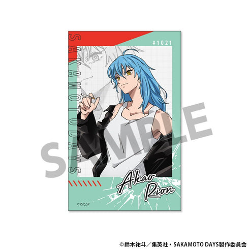 『SAKAMOTO DAYS』インスタントフォト風ステッカー 赤尾リオン