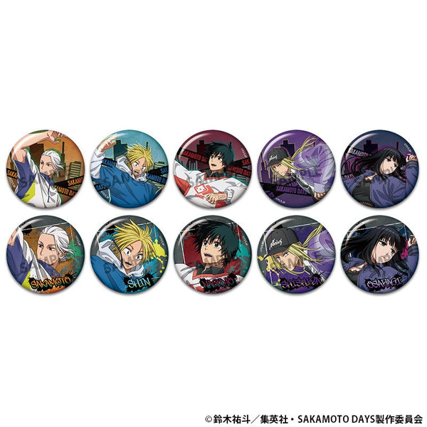 『SAKAMOTO DAYS』描き下ろしトレーディング缶バッジ パルクール ver.【BOX】