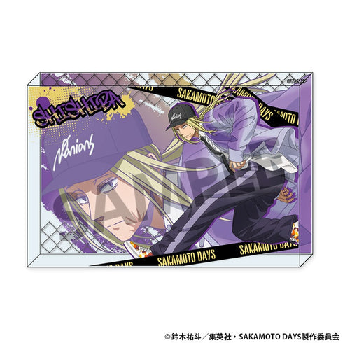 『SAKAMOTO DAYS』描き下ろしアクリルブロック 神々廻 パルクール ver.