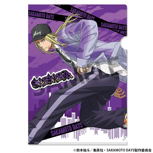 『SAKAMOTO DAYS』描き下ろしクリアファイル 神々廻 パルクール ver.