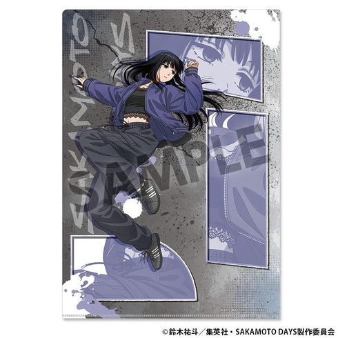 『SAKAMOTO DAYS』描き下ろしクリアファイル 大佛 パルクール ver.