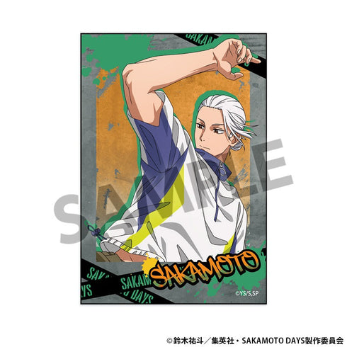 『SAKAMOTO DAYS』描き下ろしステッカー 坂本太郎 パルクール ver.