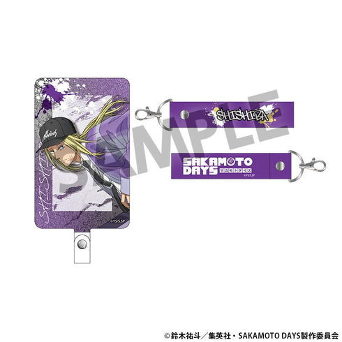 『SAKAMOTO DAYS』描き下ろしフォンタブ&ストラップセット 神々廻 パルクール ver.