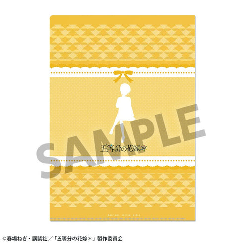 『五等分の花嫁*』描き下ろしクリアファイル 中野一花 ナイトウェア ver.