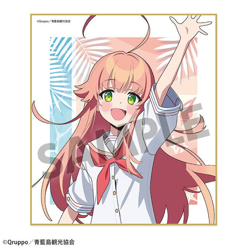 『ぬきたし THE ANIMATION』ミニ色紙 渡会ヒナミ