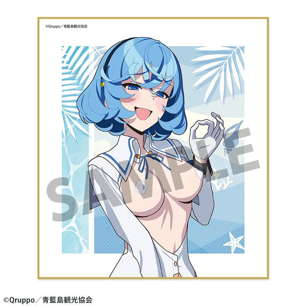 『ぬきたし THE ANIMATION』ミニ色紙 女部田郁子