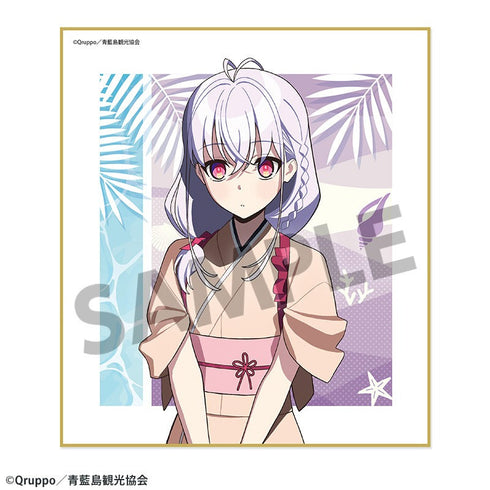 『ぬきたし THE ANIMATION』ミニ色紙 琴寄文乃