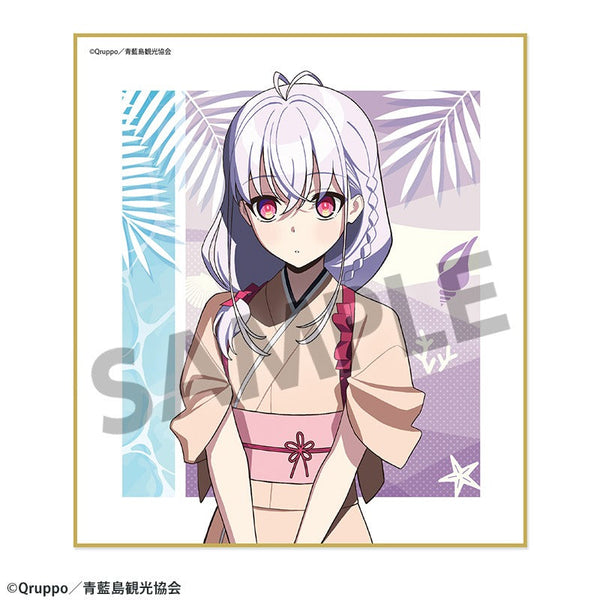 『ぬきたし THE ANIMATION』ミニ色紙 琴寄文乃
