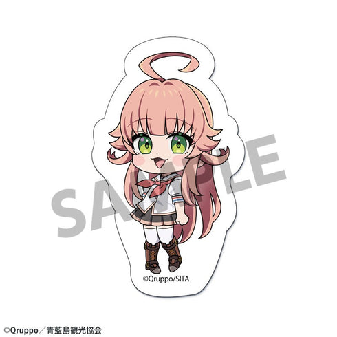 『ぬきたし THE ANIMATION』ダイカットステッカー 渡会ヒナミ