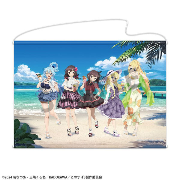 《為這美好的世界獻上祝福!》全新繪製 B2 掛毯 度假版